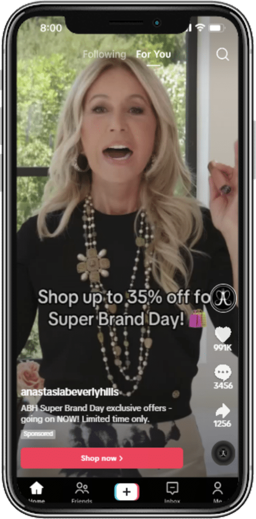 anastasia beverly hills super brand day ad